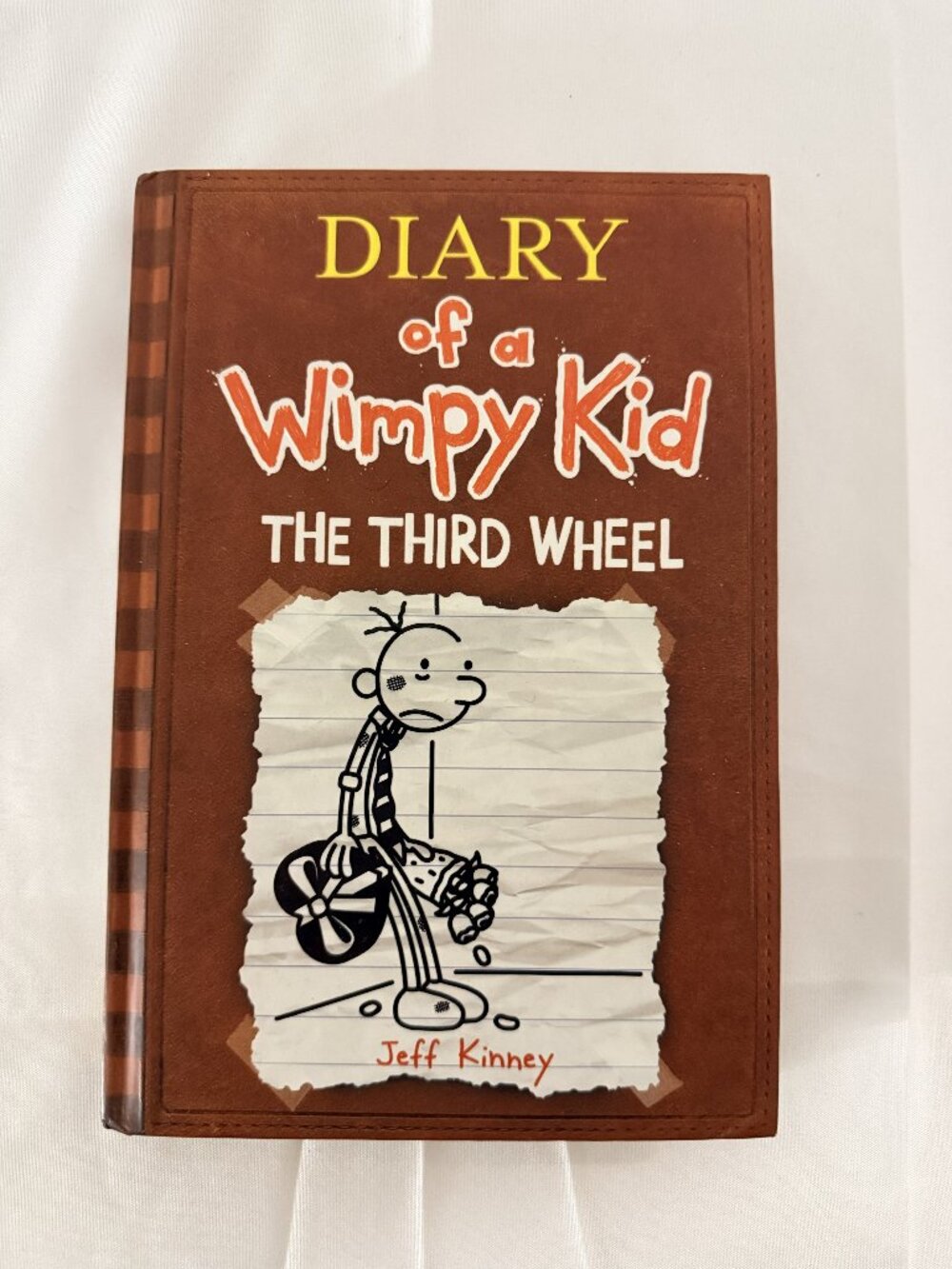 Diary of a Wimpy Kid "The Third Wheel"-Preowned Hardcover